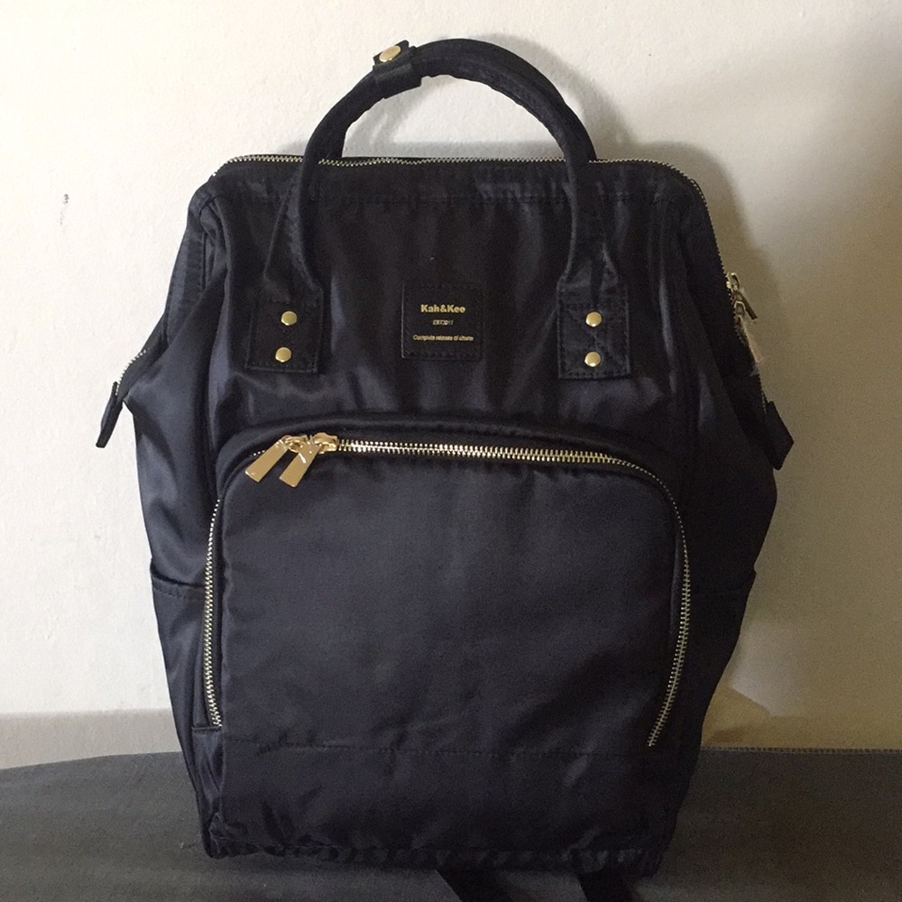 Black backpack